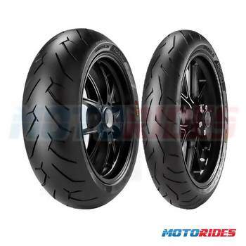 Combo de pneus Pirelli Diablo Rosso II 110/70-17 + 140/70-17